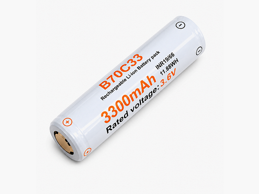 RIX OPTICS B70C33 (18650) Batterie / Akku 3300 mAh 3,6 V Wiederaufladbar