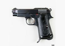 Pistola Beretta mod. 1935 cal. 7,65 mm matr. 604491 IV° Ufficio Tecnico
