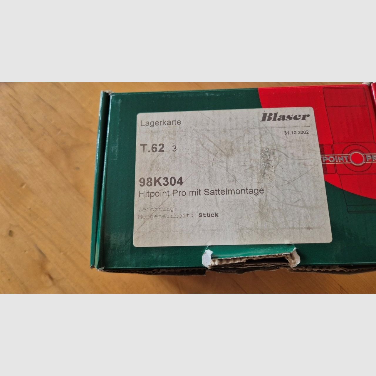 Rifle Blaser R93 Cal. 9,3x64 con dos ópticas