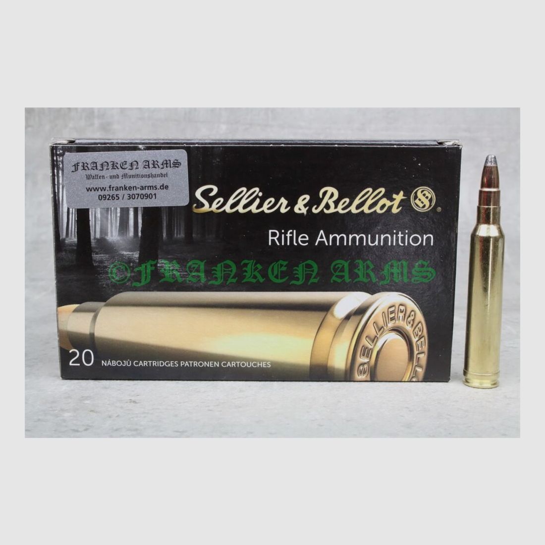 Sellier&Bellot .300 Win. Mag. SPCE 180gr. 11,7g 20 Stück Staffelpreise