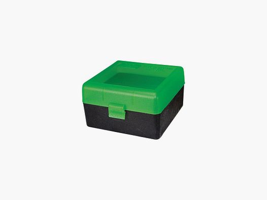 MTM CARTRIDGE BOX RM 308 / 243 / 6.5 CREED 100 PCS GREEN/BLACK