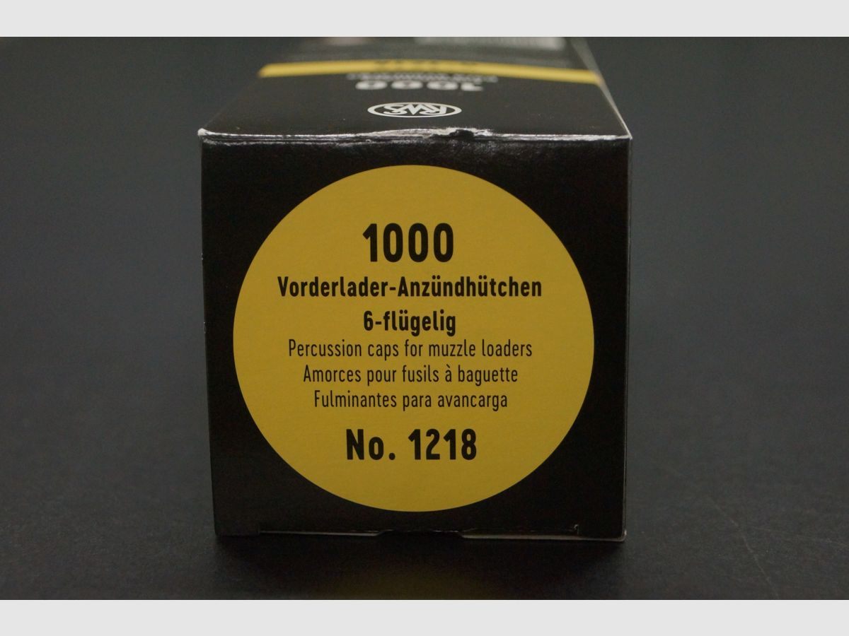 RWS Zündhütchen 1218 6 Flügel