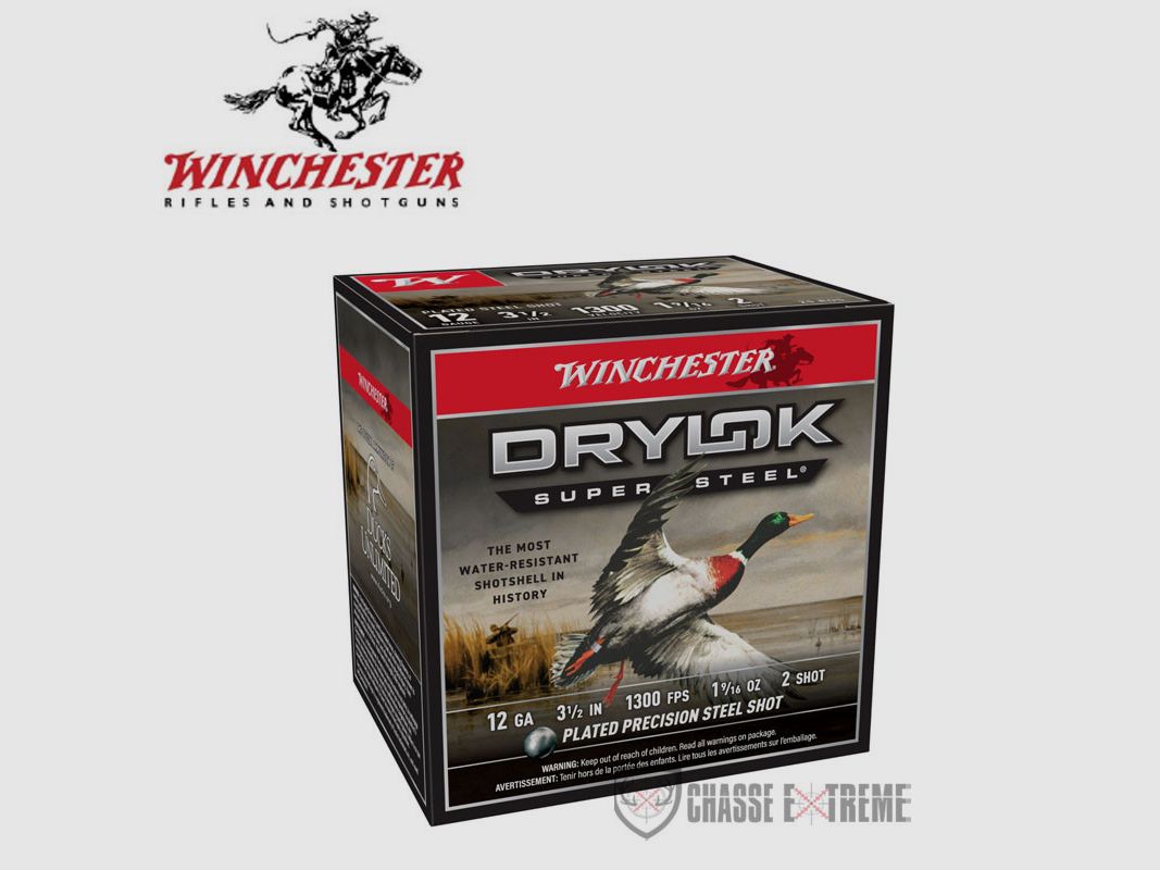 25 Patronen WINCHESTER Drylok 44g Kal. 12/89 Pb 2