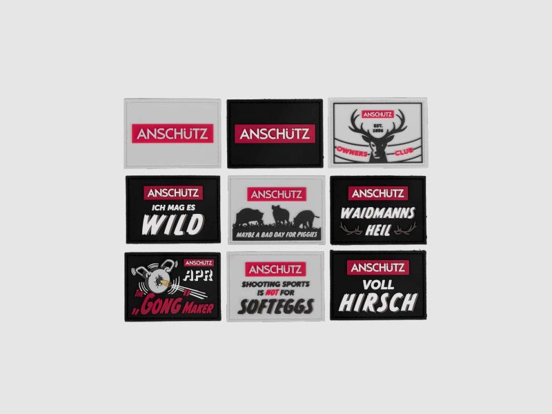 Patches en velcro ANSCHÜTZ