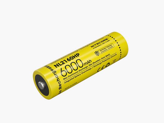 Nitecore Li-Ion Akku 21700 6000mAh NL2160HP
