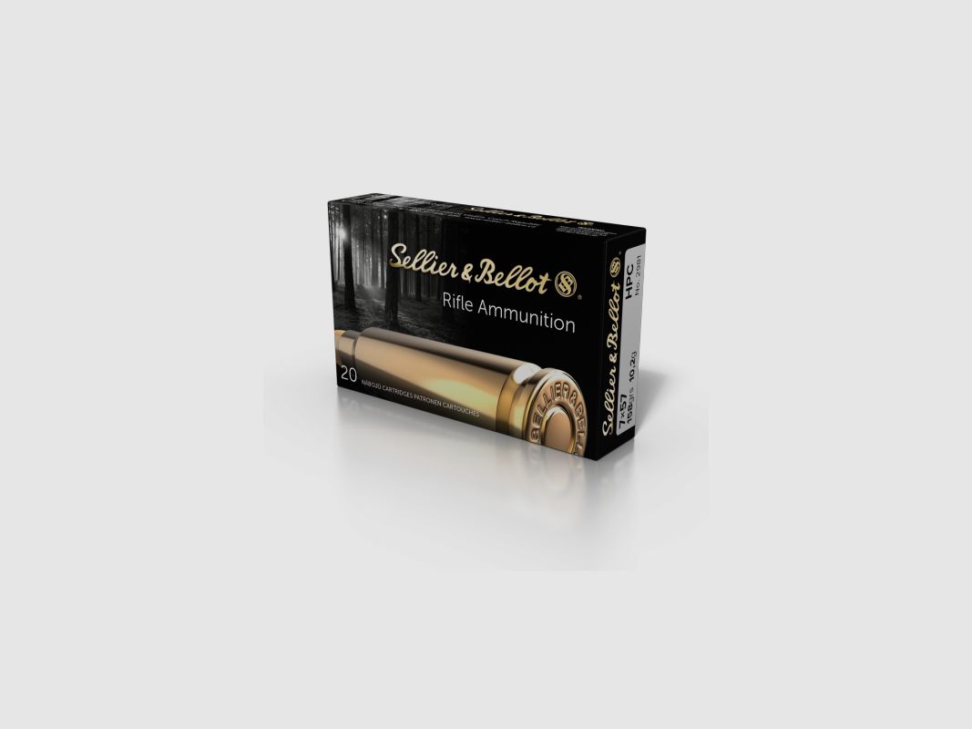 Amunicja Sellier&Bellot 7x57 HPC, 10,2g, zdjęcie 1 z 3