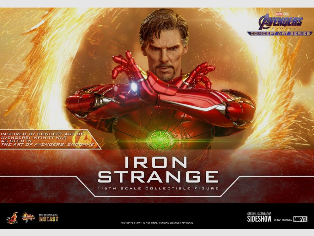 Avengers: Endgame Concept Art Series PVC Actionfigur 1/6 Iron Strange 32 cm | 43281