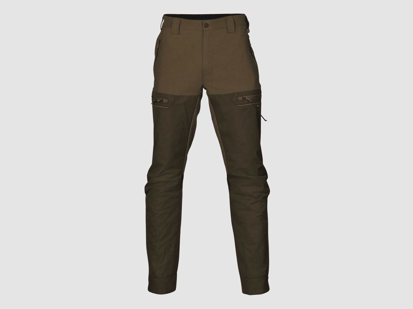 Härkila Vigor Pro Hybrid Spodnie Męskie Golden Willow Green 52/32"