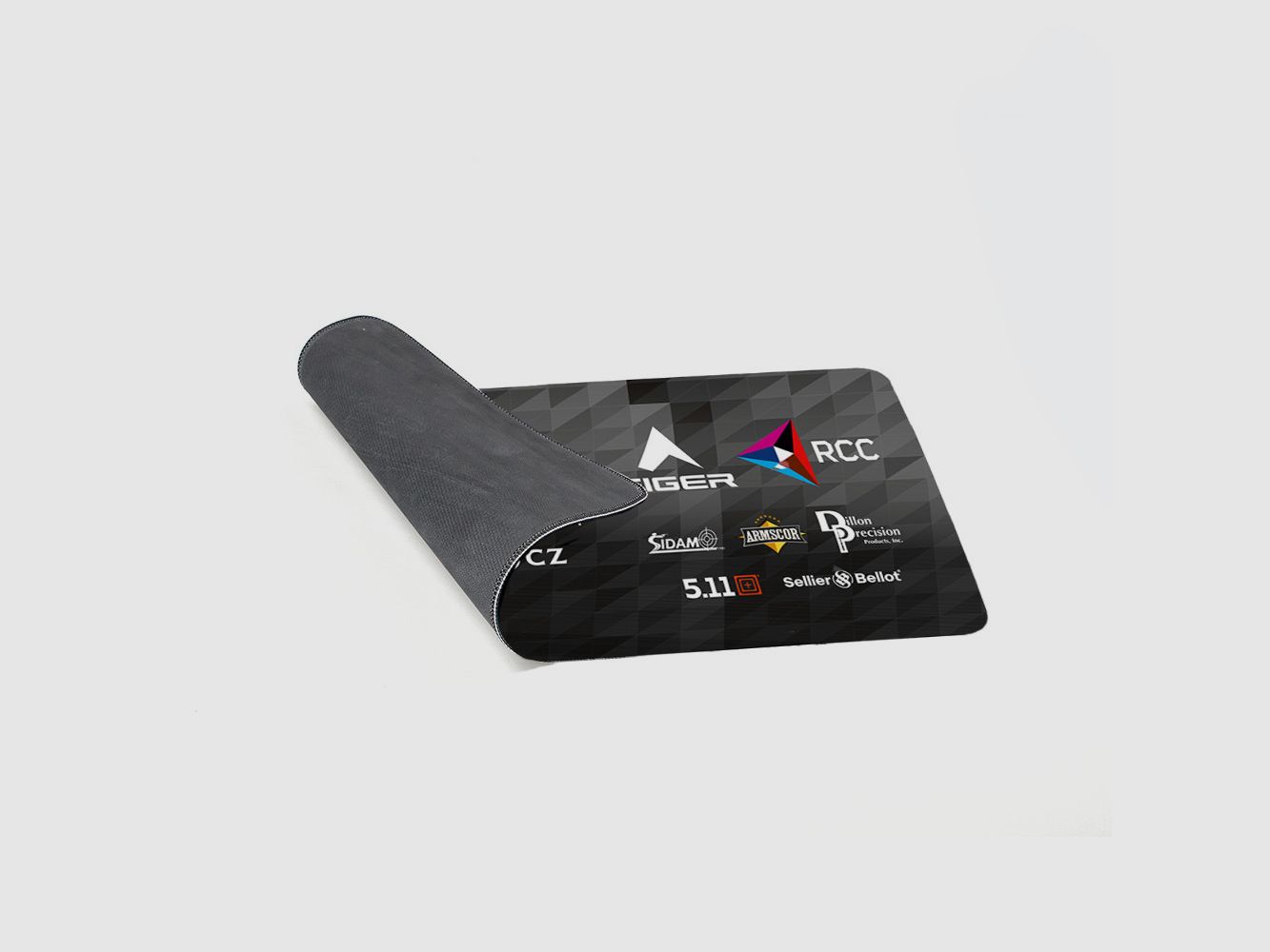 DED EG-CZ Academy Medium Black Rubber Mat, image 2 of 3