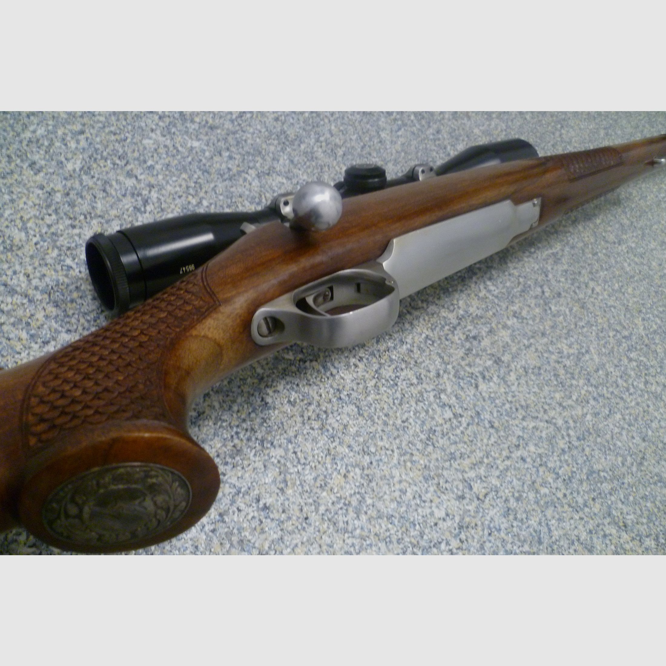 Repetierbüchse Ruger M77 Mark II Edelstahl .30-06 Spring.