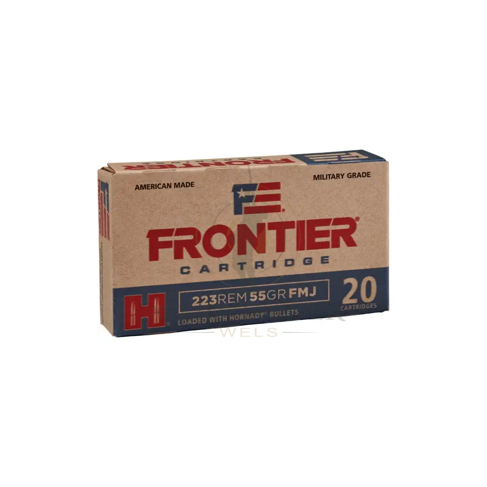 Hornady .223 Rem. Frontier 55gr FMJ 20Stk./Pkg.