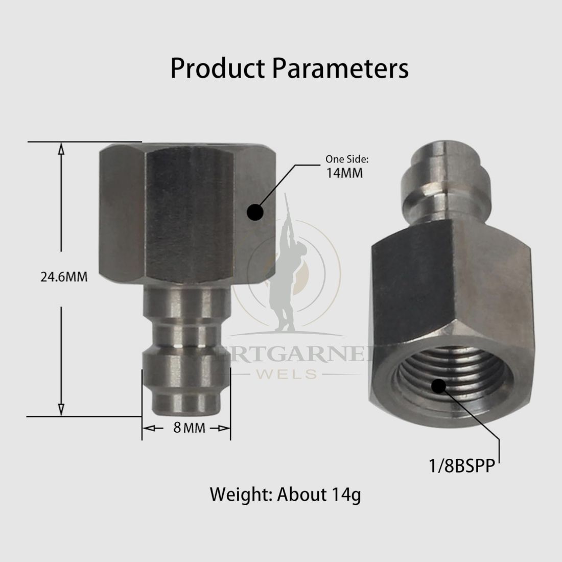 PCP Quick Adapter 300bar, Bild 1 von 2