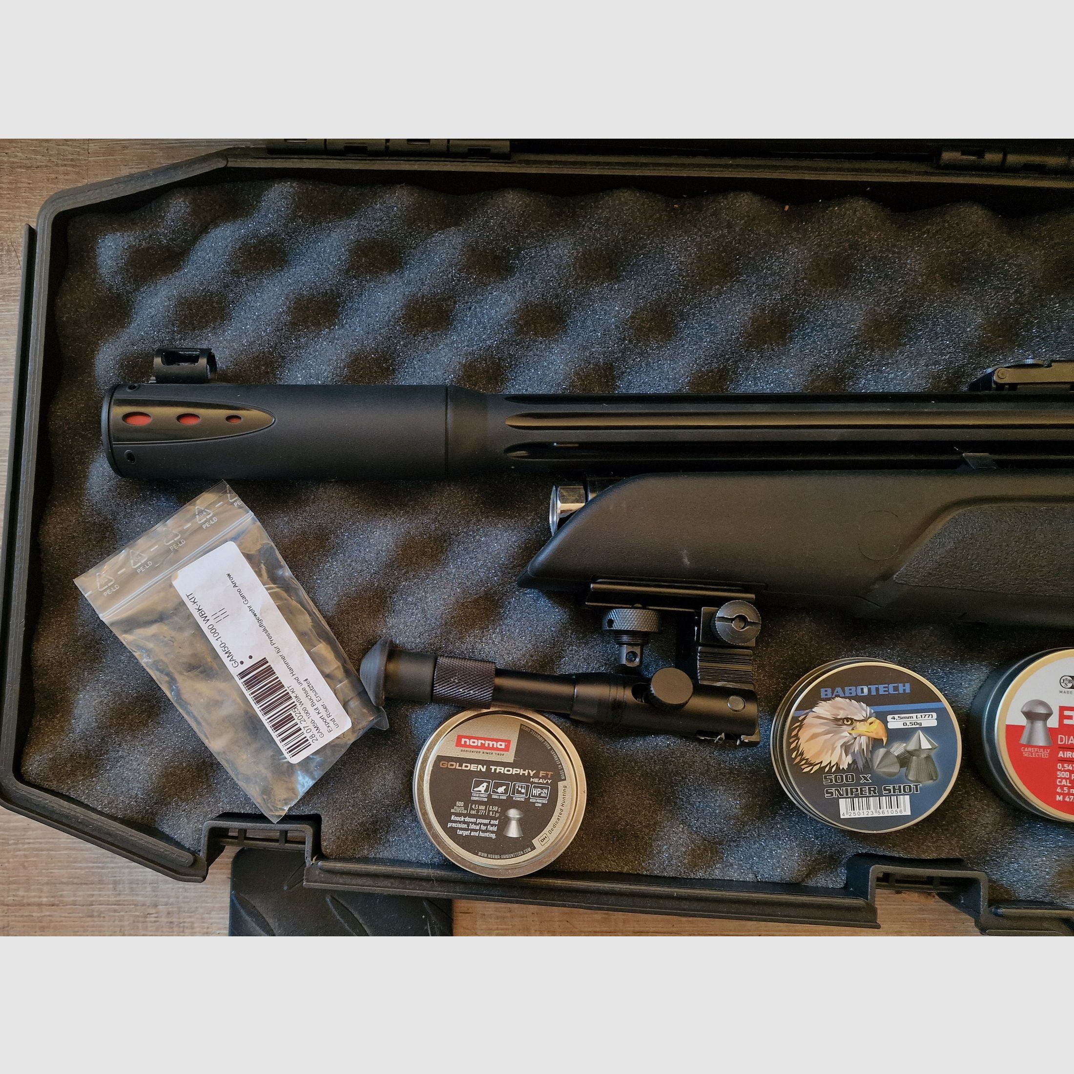 Gamo Arrow incluso valigetta, ZF e kit di esportazione