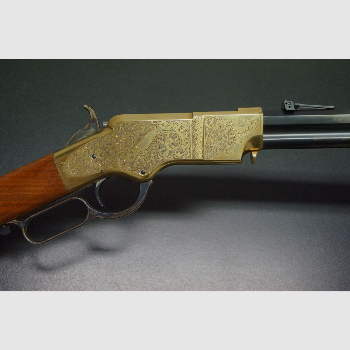 Uberti 1860 Henry Rifle Gravé à la Main 44-40, image 2 sur 10