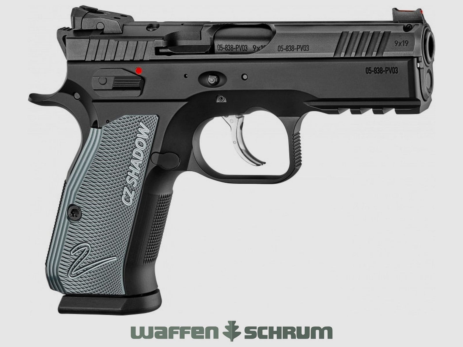 CZ CZ75 Shadow 2 Compact OR Schwarz/Grau Double Action