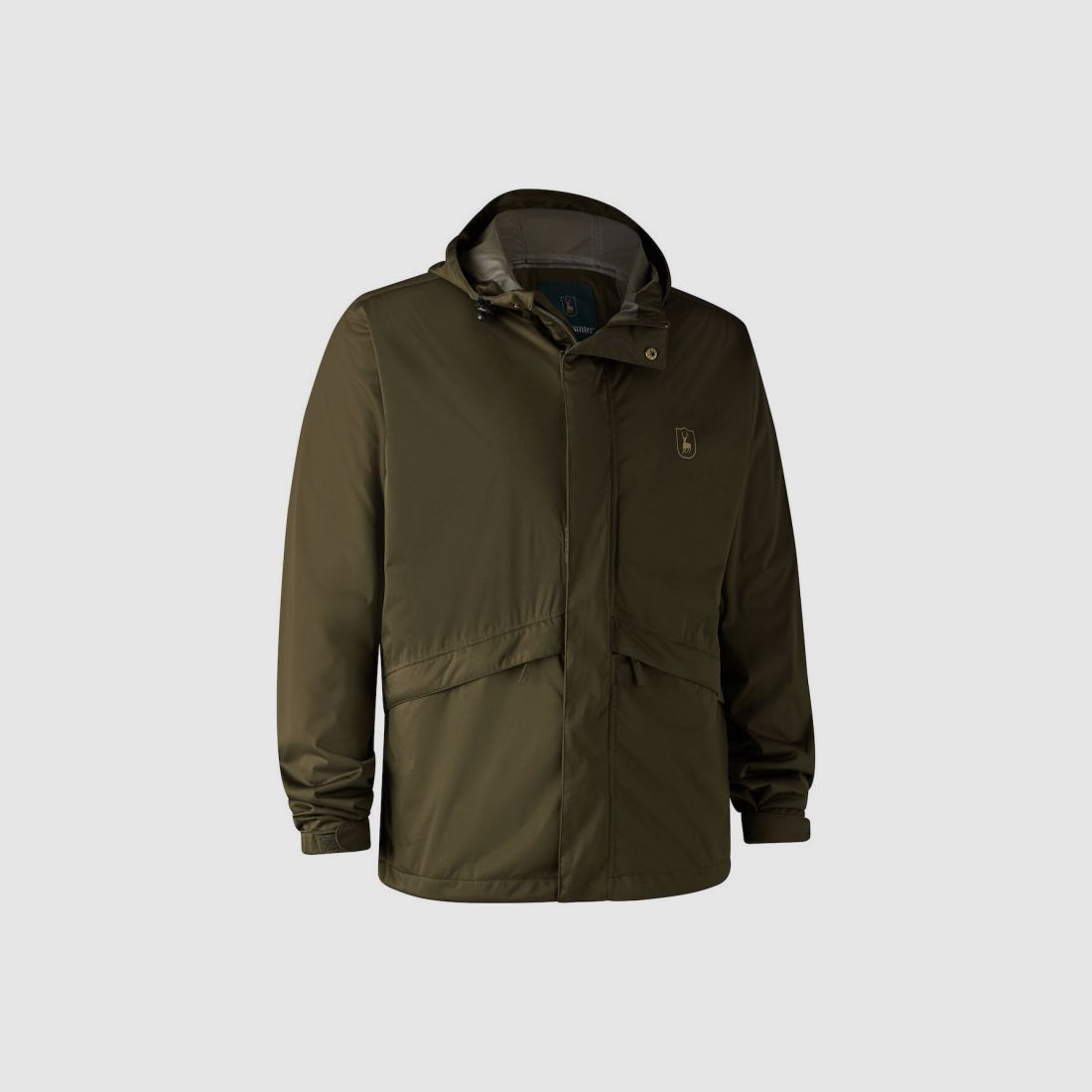 DEERHUNTER THUNDER RAIN JACKET TARMAC GREEN, image 1 of 2