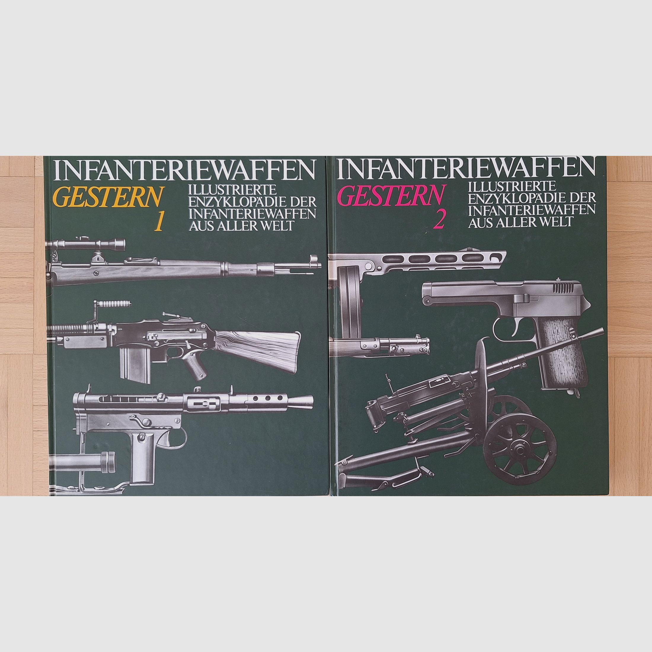 Illustrierte Enzyklopädie Infanteriewaffen gestern Band 1+2 (Lidschun Wollert)