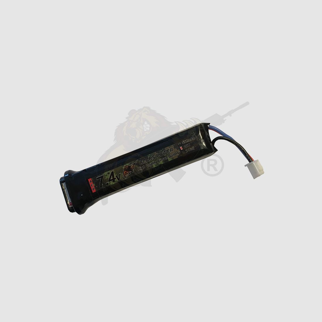 Bears- Power Airsoft AEP LiPo Akku 7.4V 550mAh 20C