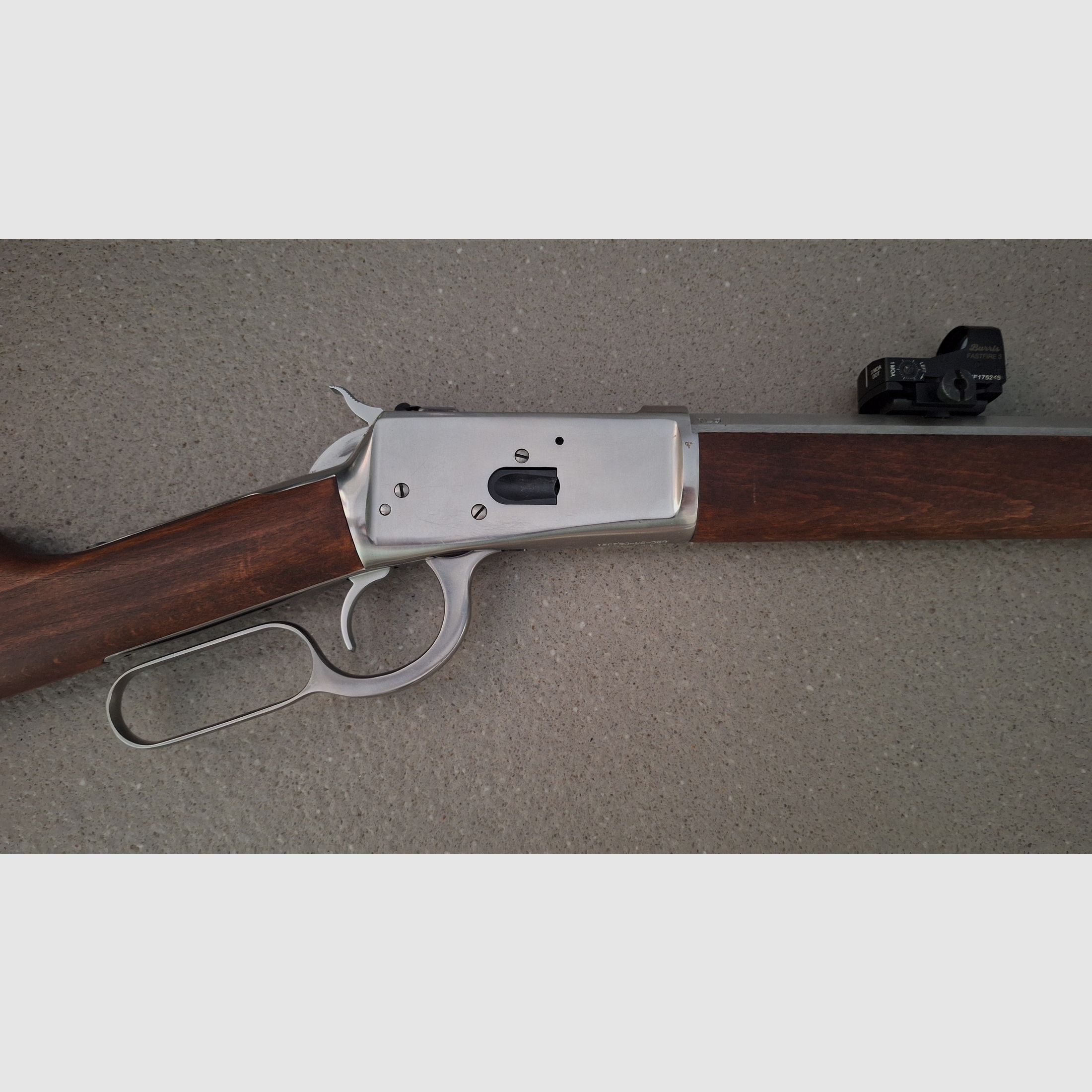 Puma Octagonal, Rossi .44 Magnum 24 inch stainless con Burris Fastfire 3