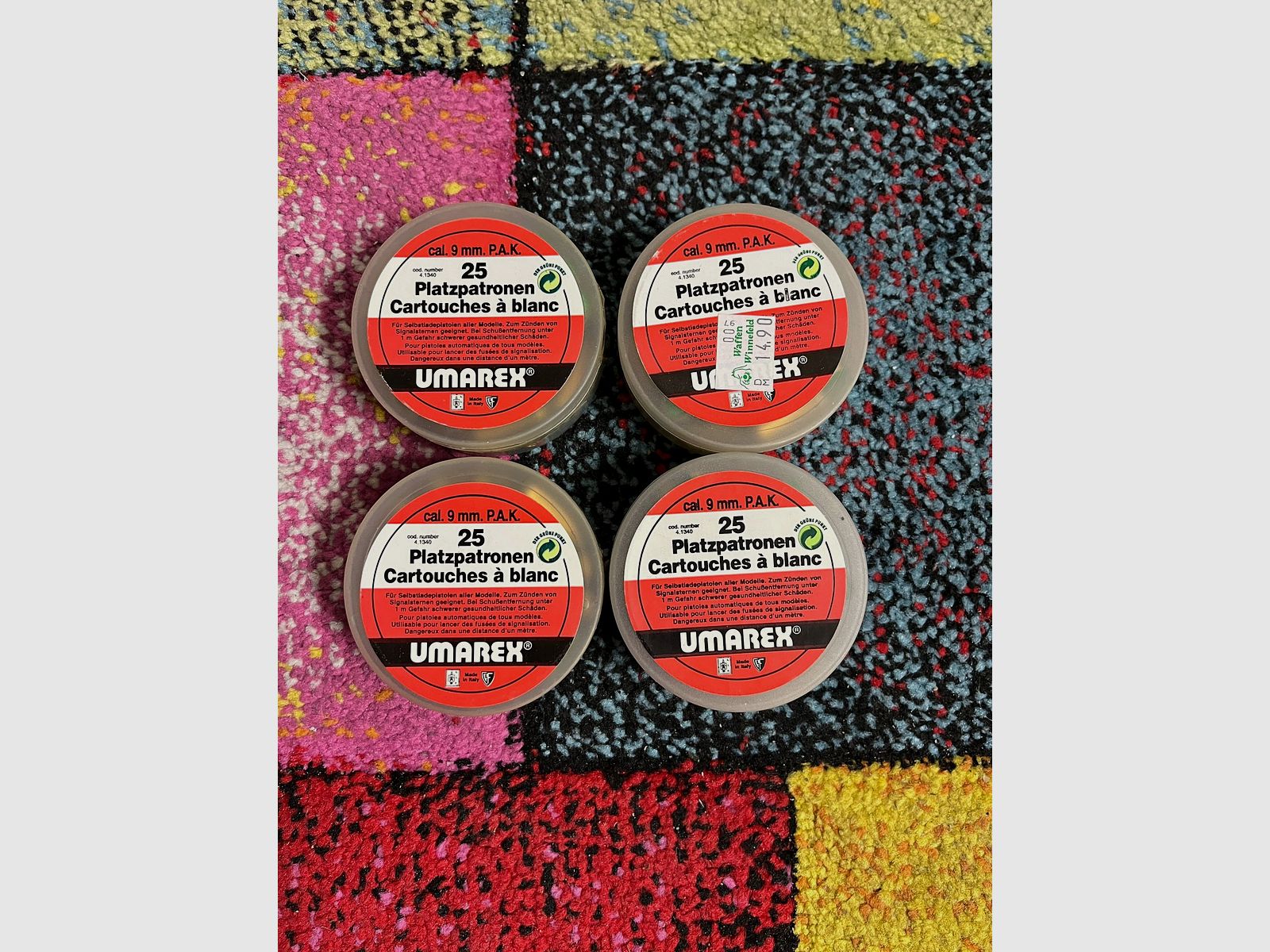 9mm PAK Umarex cartouches à blanc - Collectionneur