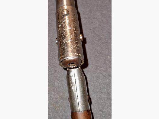 DIANA MOD 20 / 4,5mm / DDR VEB LUFTGEWEHR SEHR GUTER DRUCK / WENIG FLUGROST / SEHR SELTEN / DEFEKT ( NR.33 ) ------>! BESCHREIBUNG LESEN ! <------  