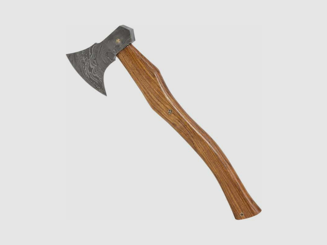 Bijl met damastblad 176 lagen damast 80316