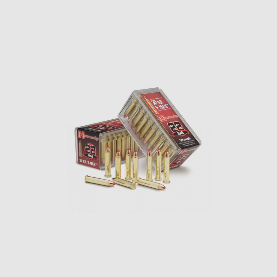 HORNADY .22 MAGNUM / .22WMR - V-MAX- 30GR. - 50 SCHUSS
