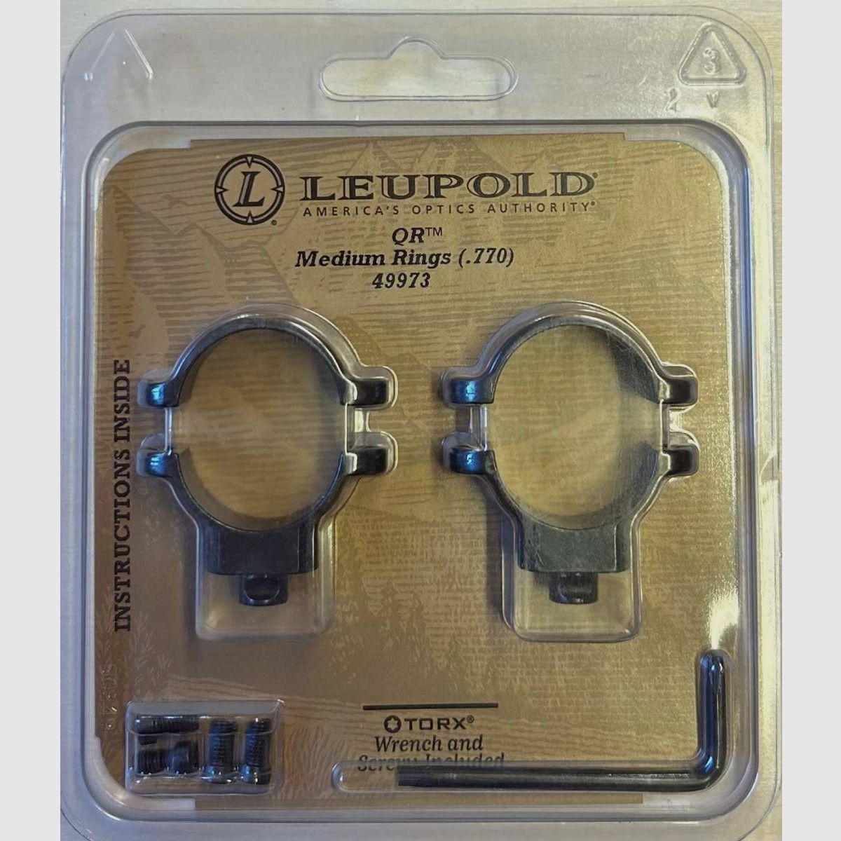 Leupold QR Montageringe 1" (26mm), Medium, Glänzend, Bild 2 von 30