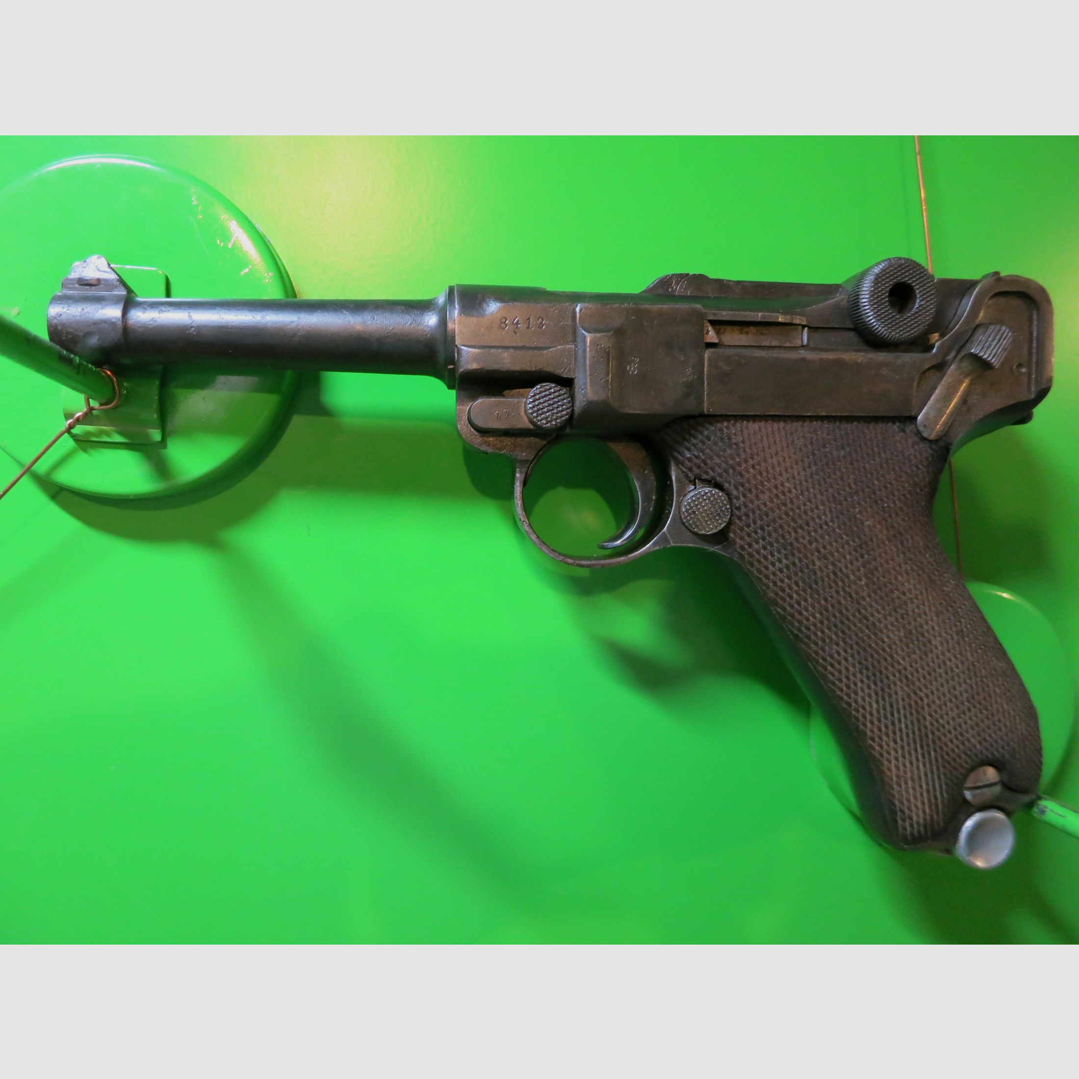 Deutsche Waffen- und Munitionsfabriken (DWM) 1917, Pistole 08 P08, 9 mm Luger     #39