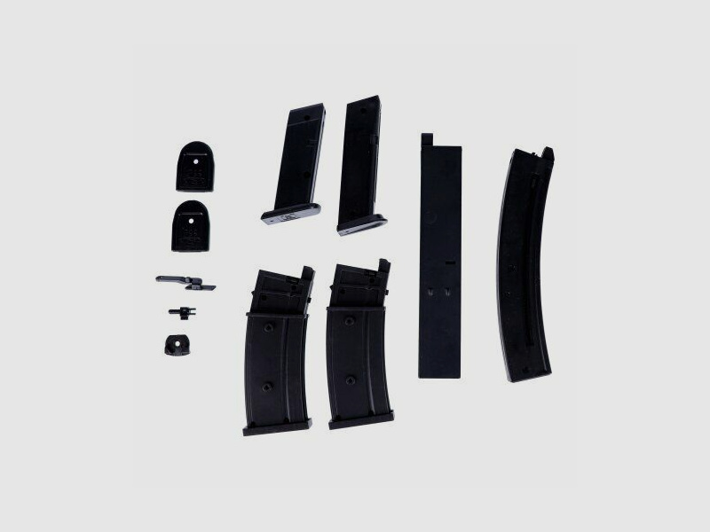 Konvolut versch. Ersatzmagazine Airsoft 6mm BB