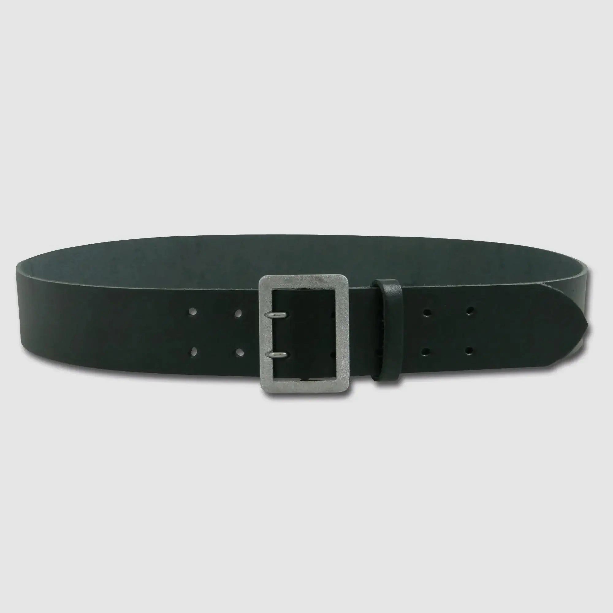 Ceinture en Cuir Originale Bundeswehr 2-Prong - 90