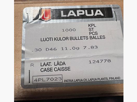 Lapua Gescossse