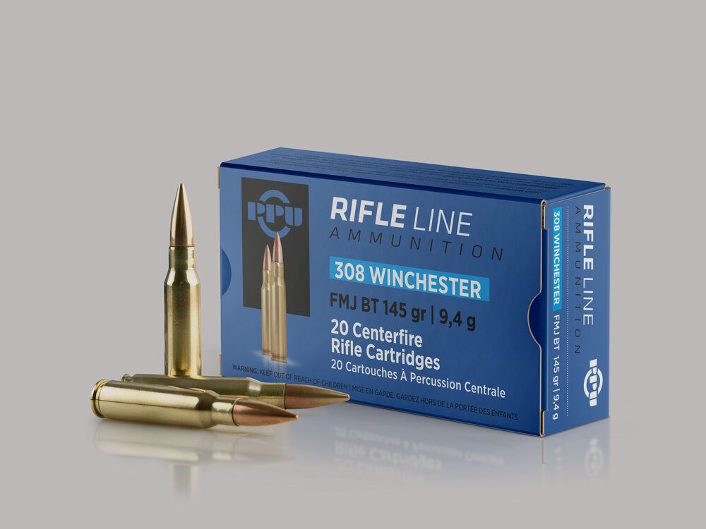 PRVI Partizan VM/FMJBT 9,4g/145grs - 20 stuks .308Win; .308 7,62x51mm