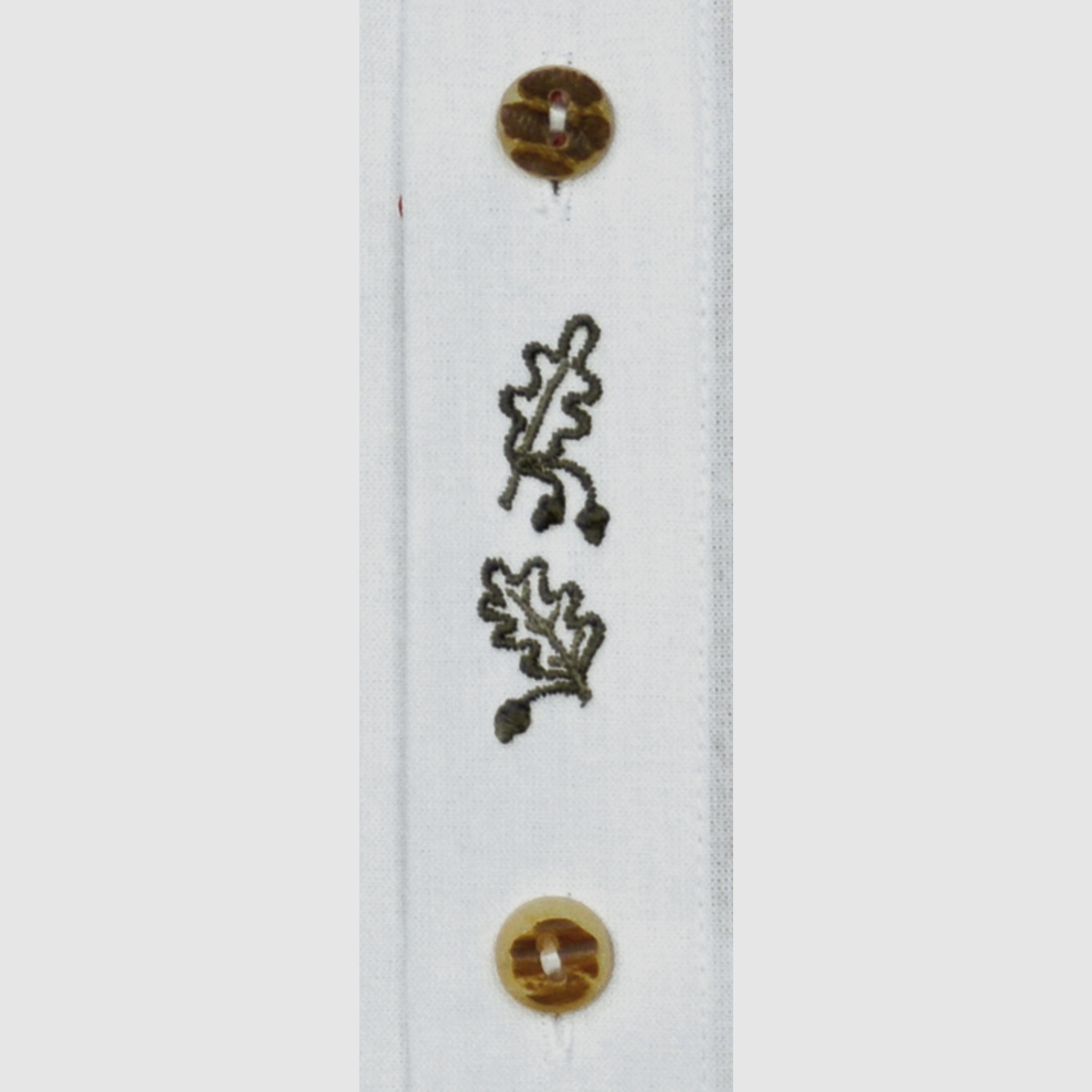 Hemd Chambray 1/1-Arm - Eichenlaub Stickerei