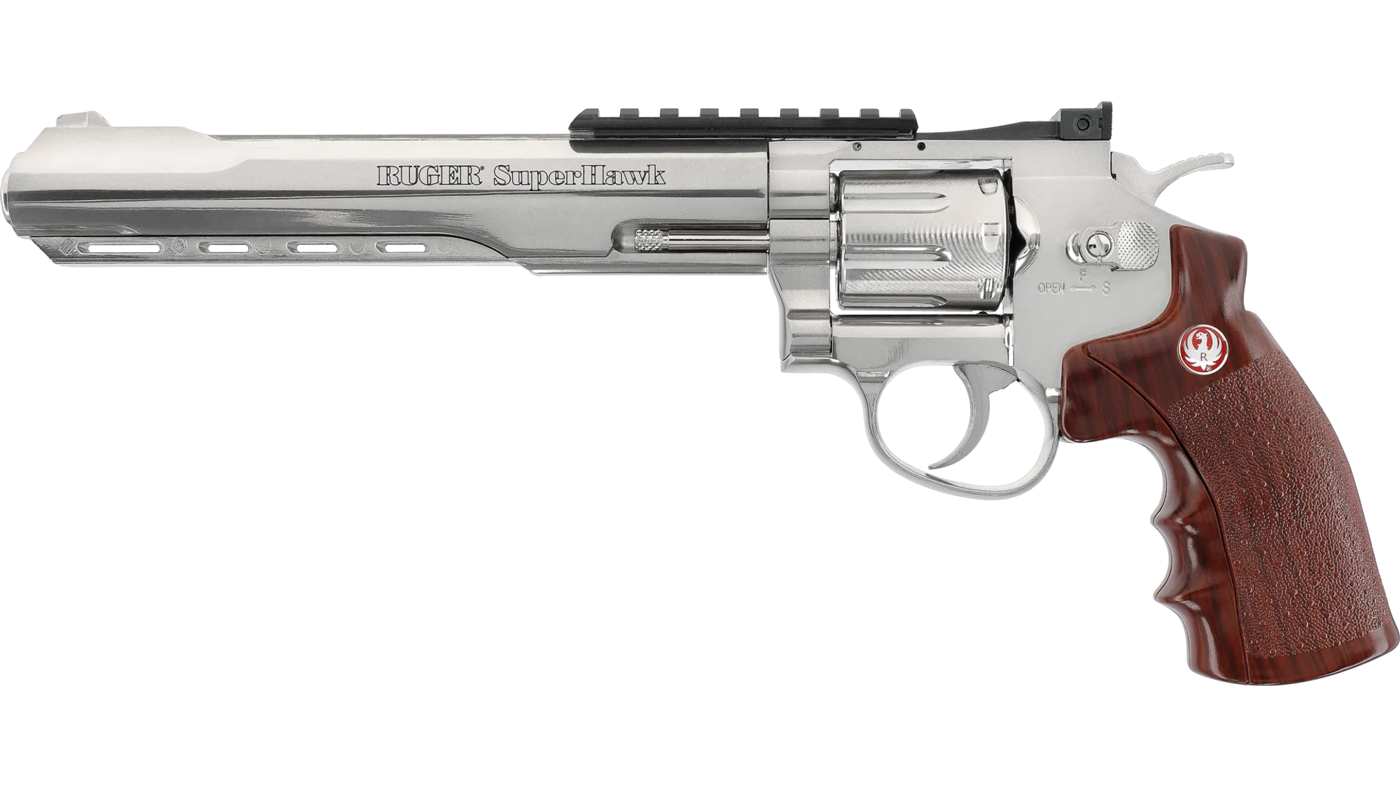 Ruger Super Hawk chrome 8"