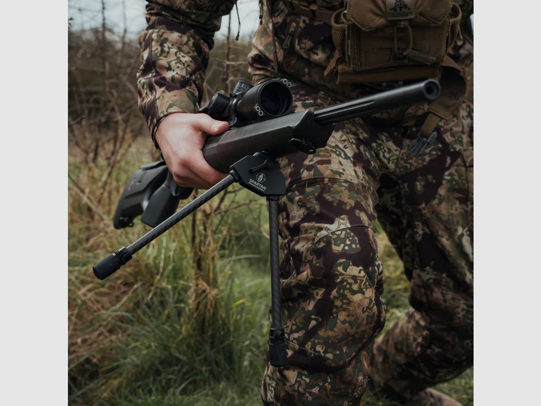 Spartan Precision Equipment Javelin Lite Bipod® Carbon-Zweibein 22 cm – ohne Adapter