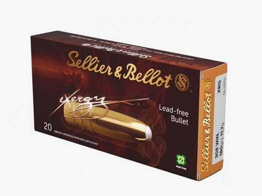 SELLIER & BELLOT EXERGY - 308WIN - 180GRS. - 20 CARTRIDGES