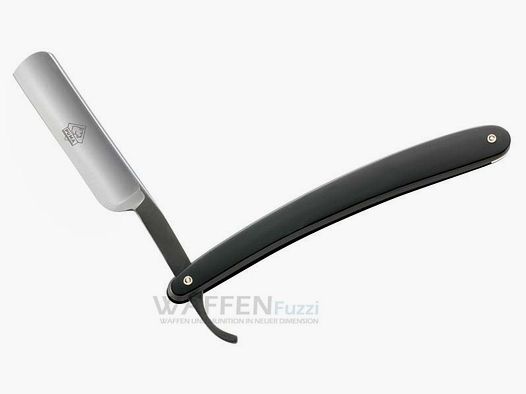 Couteau de rasage Puma noir en acier au carbone
