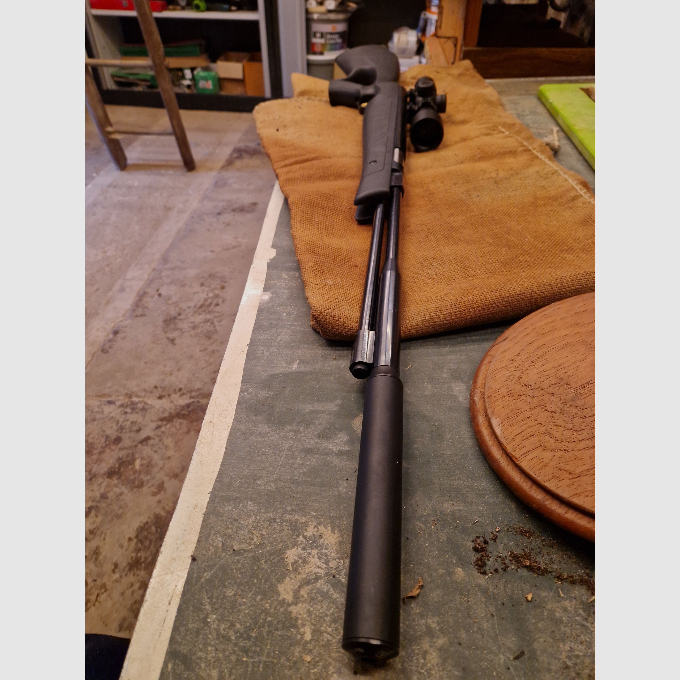 HW97 black Weihrauch Unterhebelspanner 4,5mm .177 F 7,5J