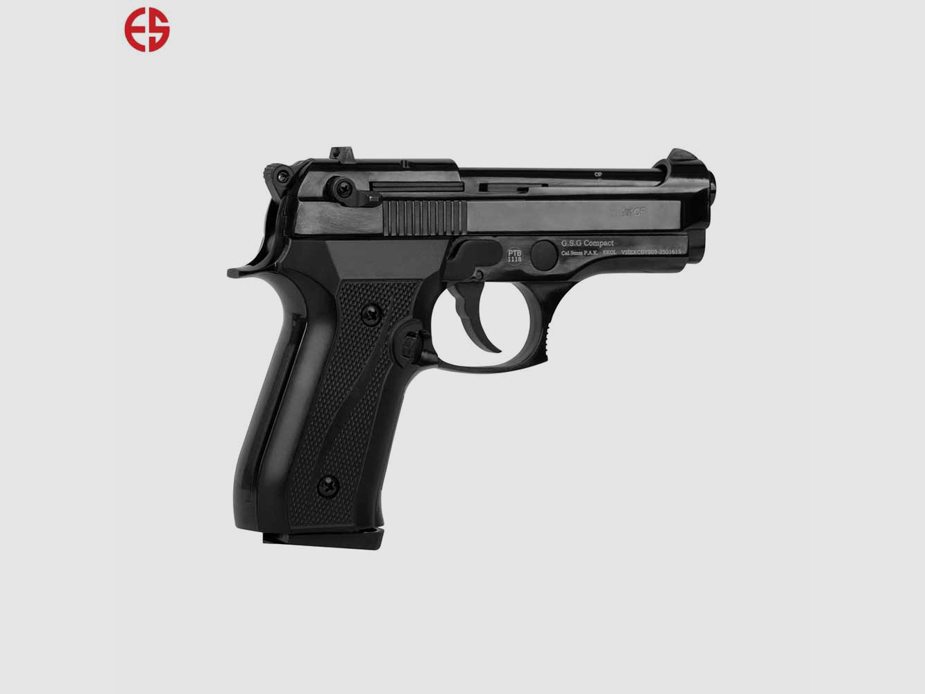 EKOL FIRAT COMPACT 9mm P.A.K. zwart