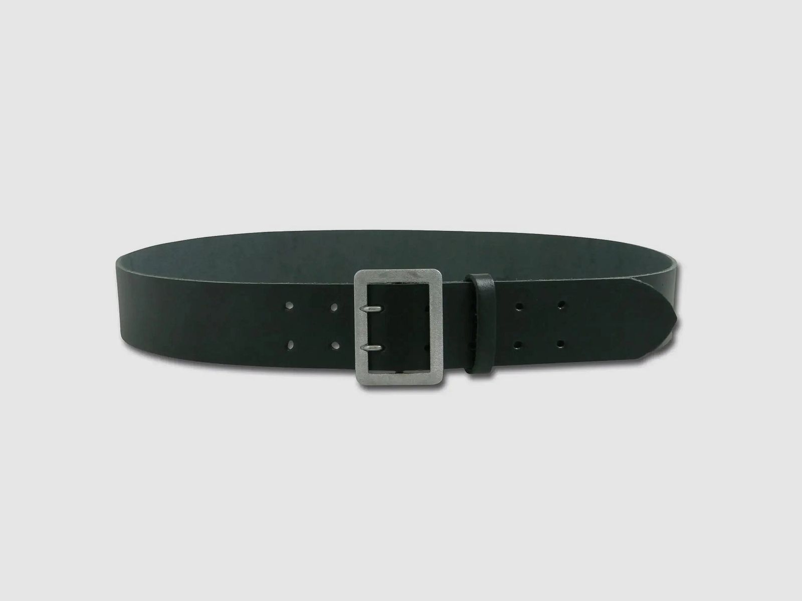 Ceinture en Cuir Originale Bundeswehr 2-Prong - 90