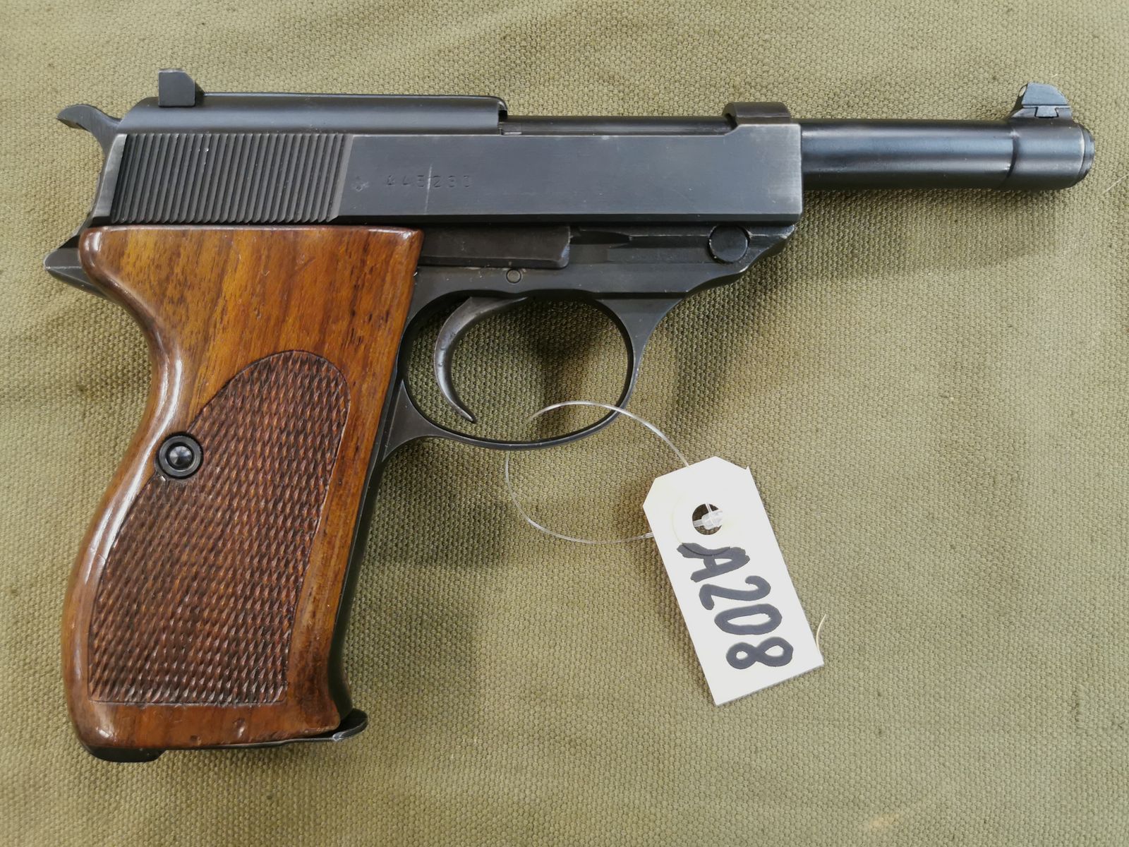 Walther P38 all-steel OVP with supply number