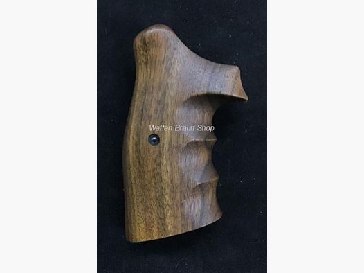 Nill Griff für S&W Round Butt, J-Rahmen , Holz, Braun