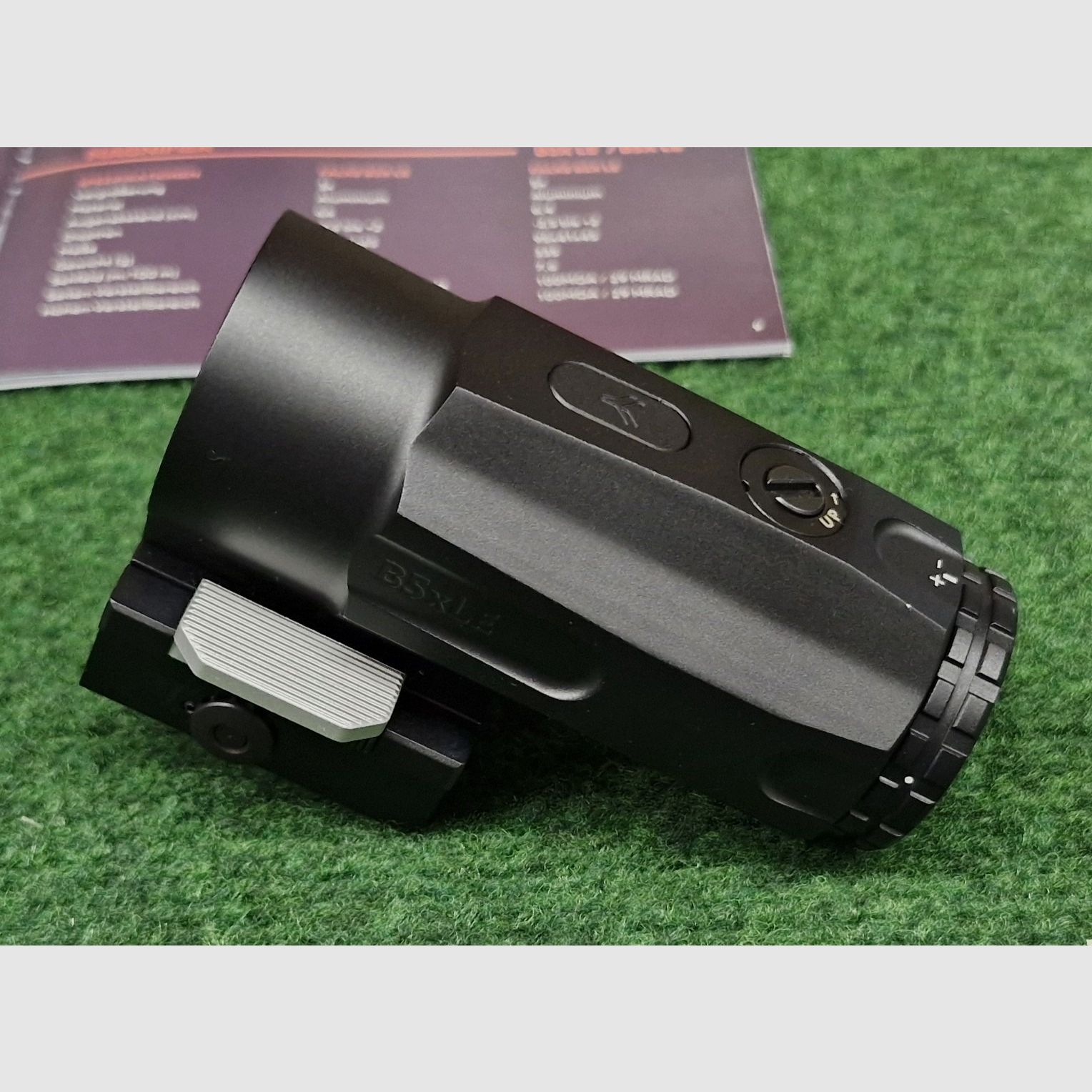 Falke B5X LE Magnifier avec montage Picatinny/Weaver, pratiquement NEUF