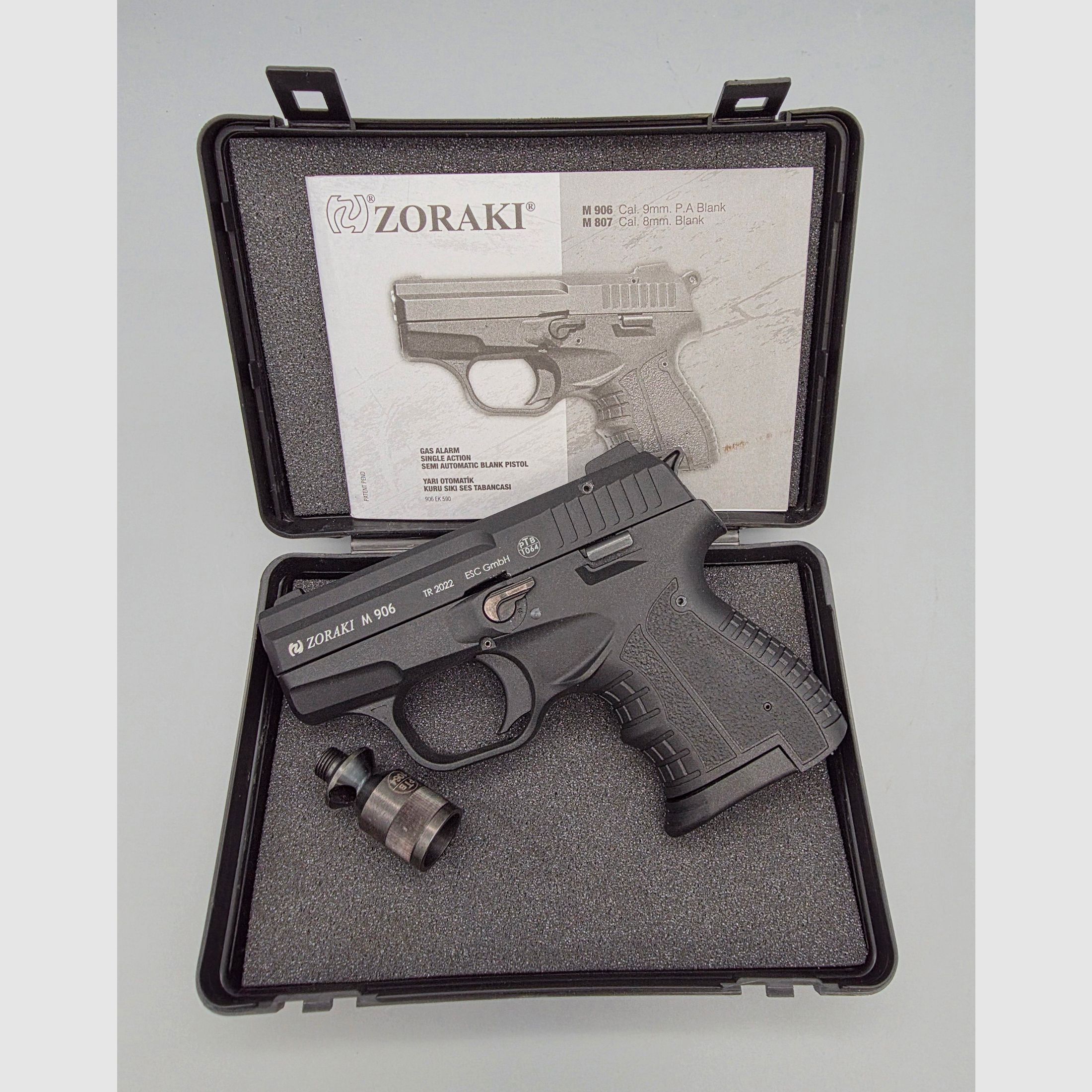 Zoraki Mod. 906    9mm PAK Schreckschuss SRS