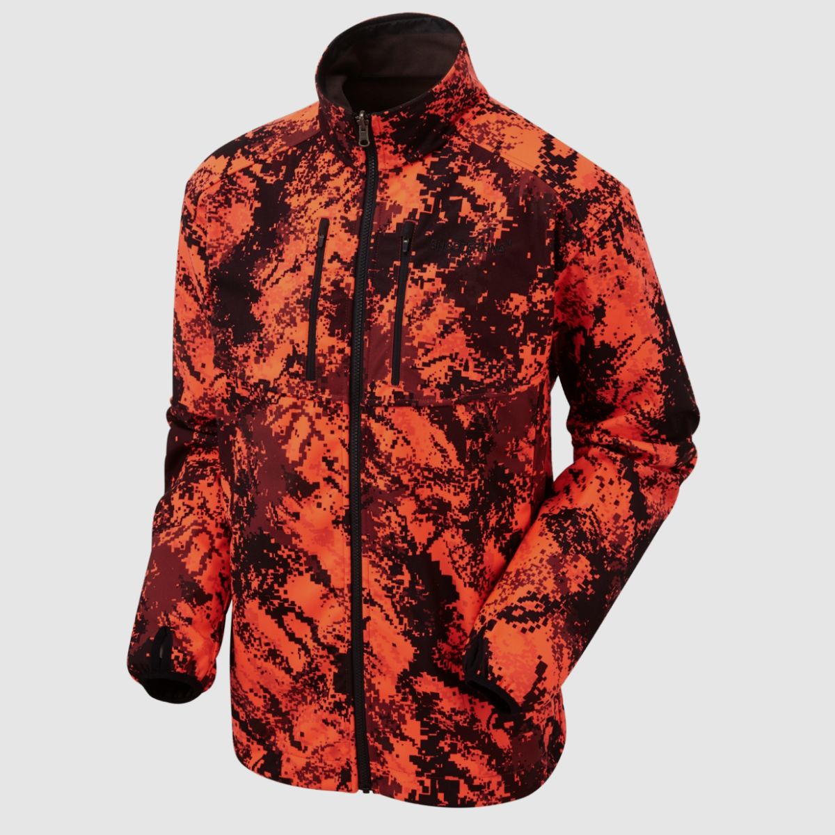 Chaqueta reversible SHOOTERKING Digitex Softshell 2 en 1 Blaze Marrón