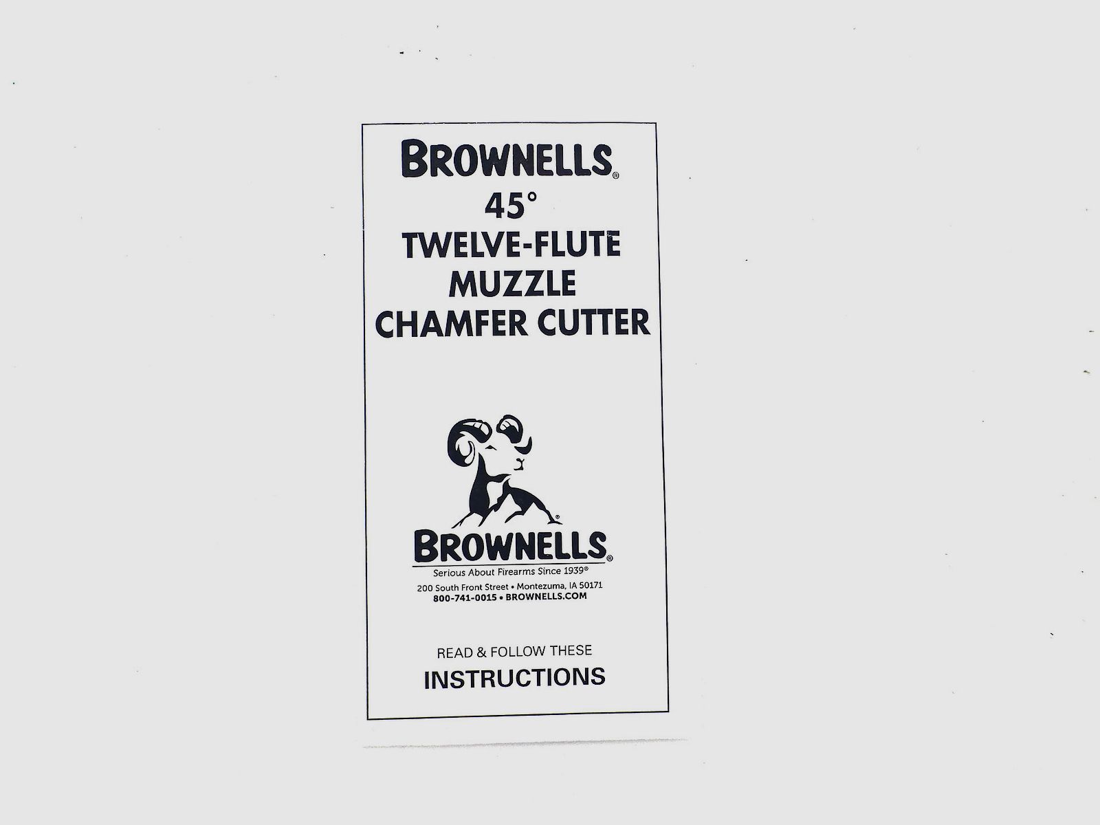 Brownell's Mündungsfasecutter 45 Grad, Bild 3 von 3