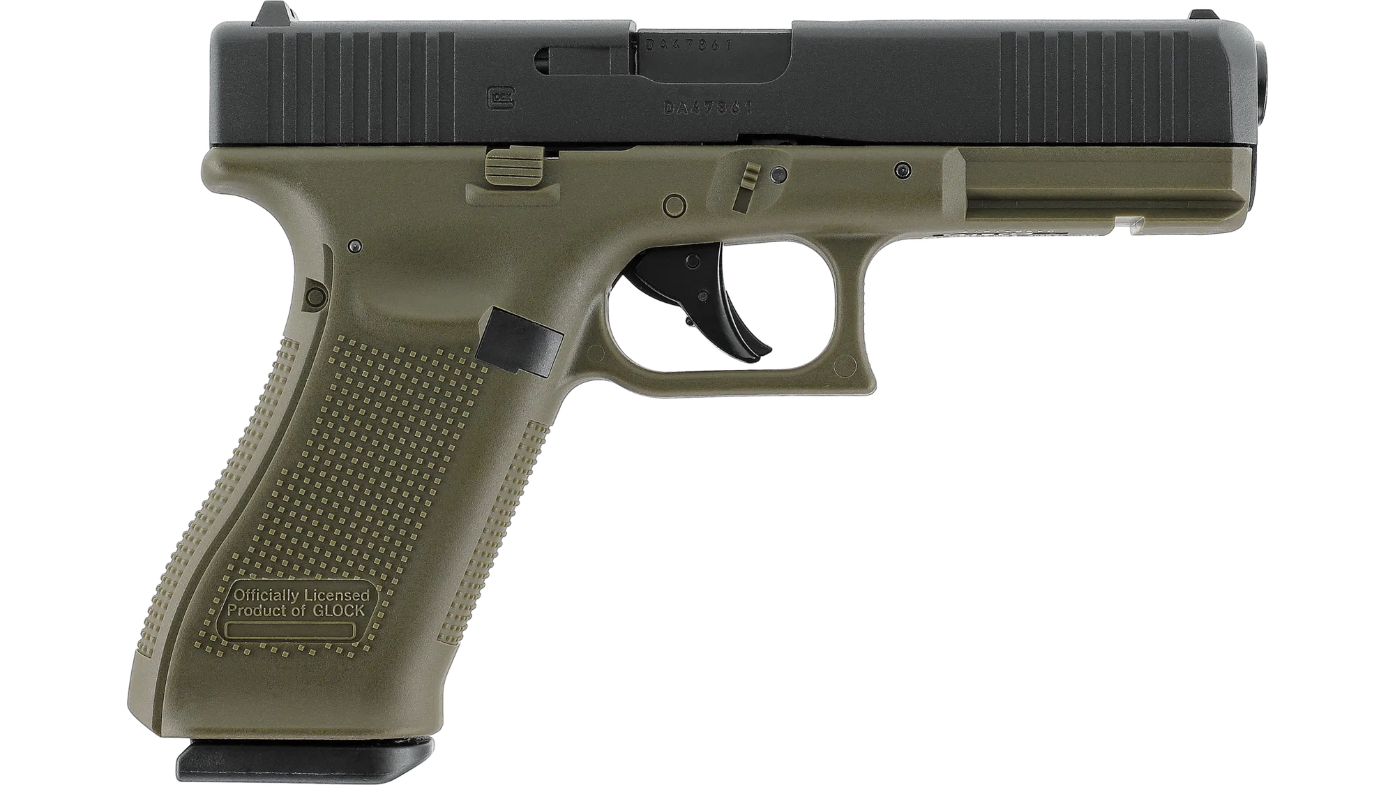 Glock 17 Gen5 - Metal Slide, Co2 GBB - Battlefield Green | UMAREX