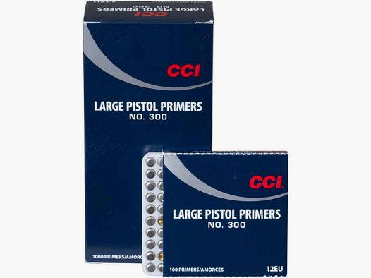 CCI-300 Large Pistol Primers