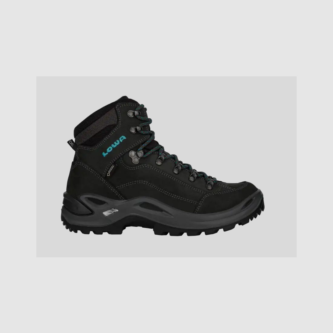 Lowa Renegade GTX Mid Ws ASPHALT/TURQUOISE, immagine 2 di 5